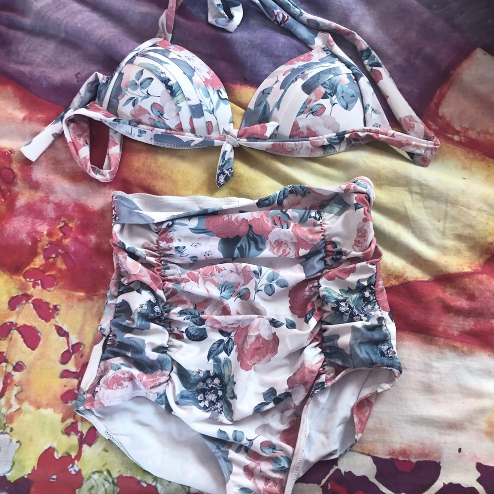 Amazon High Waisted Retro Bikini